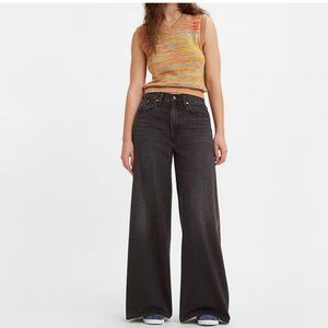 Levi's xl Flood Jeans What I Like in Worn in Dark Black Size 32x32 NWT